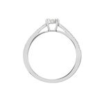 Bague Orphee Or Blanc Diamant - Bagues avec pierre Femme | Histoire d&rsquo;Or