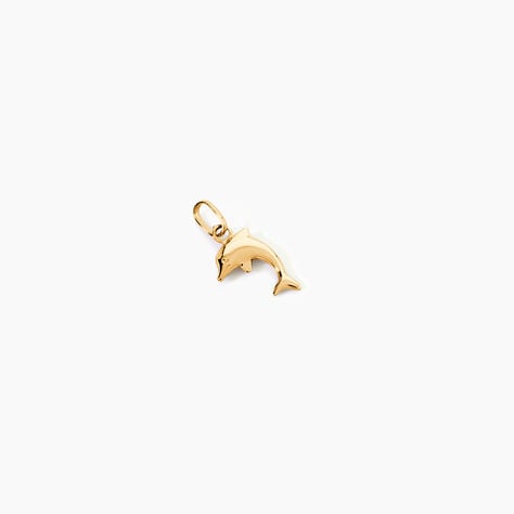 Pendentif Haizia Dauphin Or Blanc - Pendentifs Famille | Histoire d&rsquo;Or