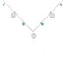 Collier Tanaya Argent Blanc Verre - Colliers Femme | Histoire d’Or