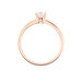Bague Solitaire Natalia Or Rose Diamant - Bagues solitaires Femme | Histoire d’Or