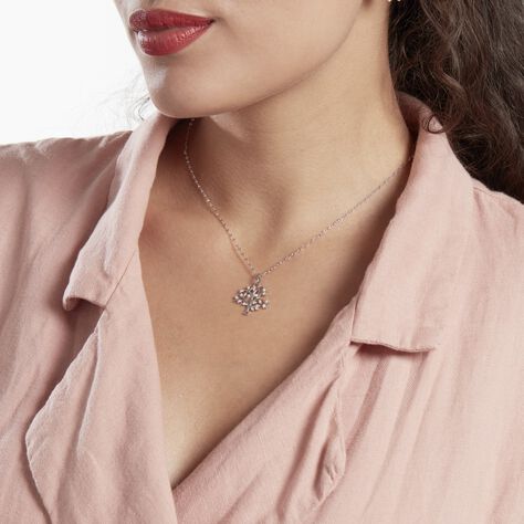 Collier Argent Shandelle Oxydes De Zirconium - Colliers fantaisie Femme | Histoire d’Or