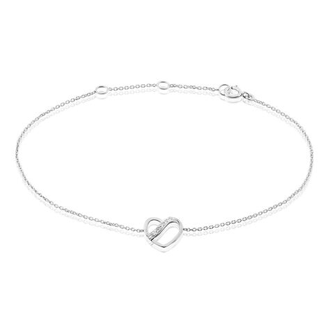 Bracelet Or Blanc Juliane Diamants - Bracelets Femme | Histoire d’Or