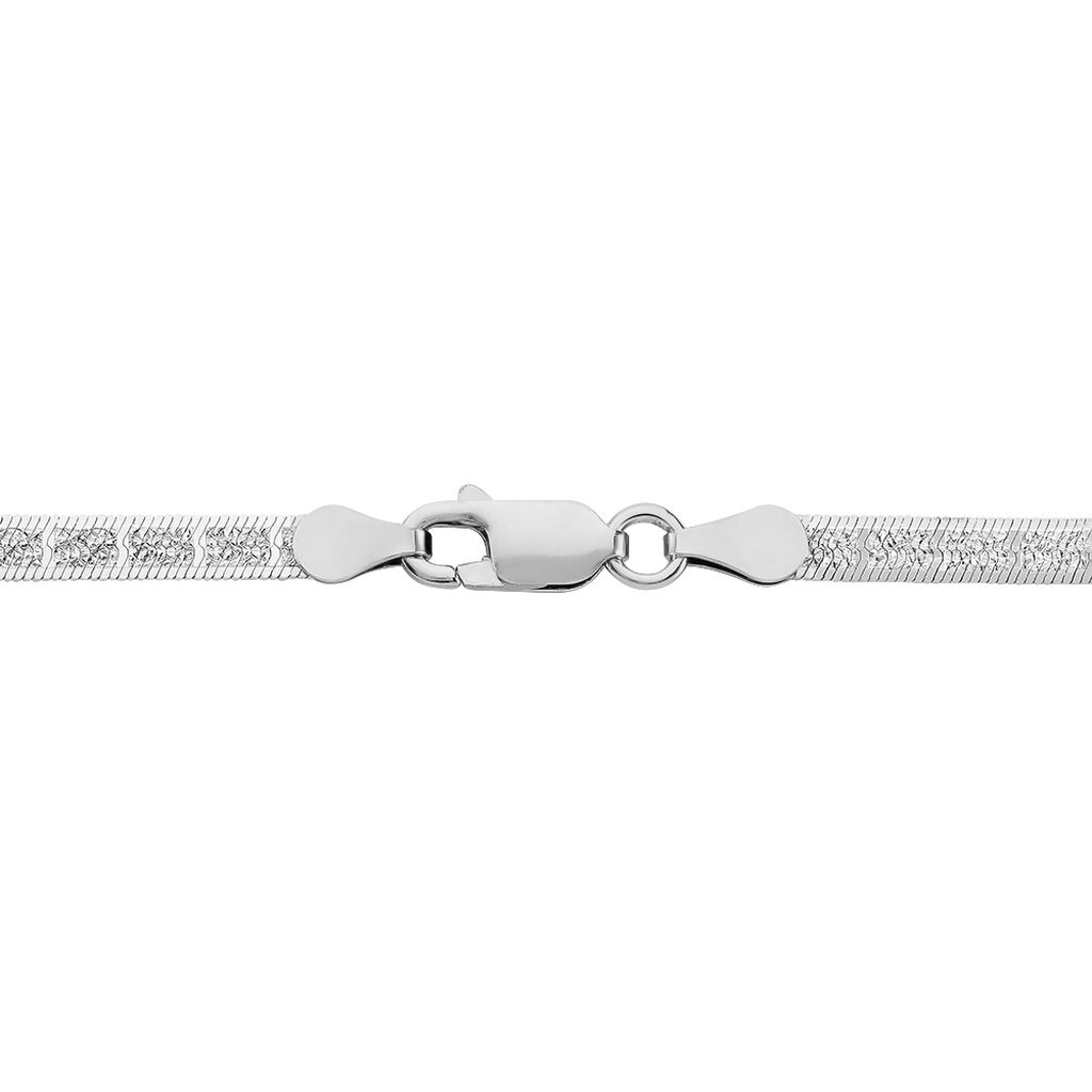Collier Nuriaae Argent Blanc - Chaines Femme | Histoire d’Or