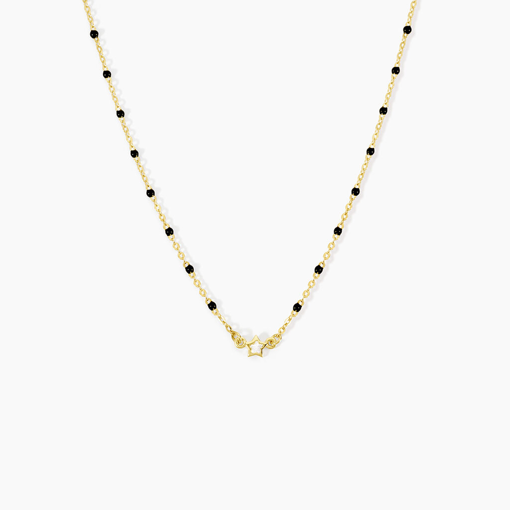 Collier Bubble Argent Jaune Oxyde De Zirconium - Colliers fantaisie Enfant | Histoire d&rsquo;Or