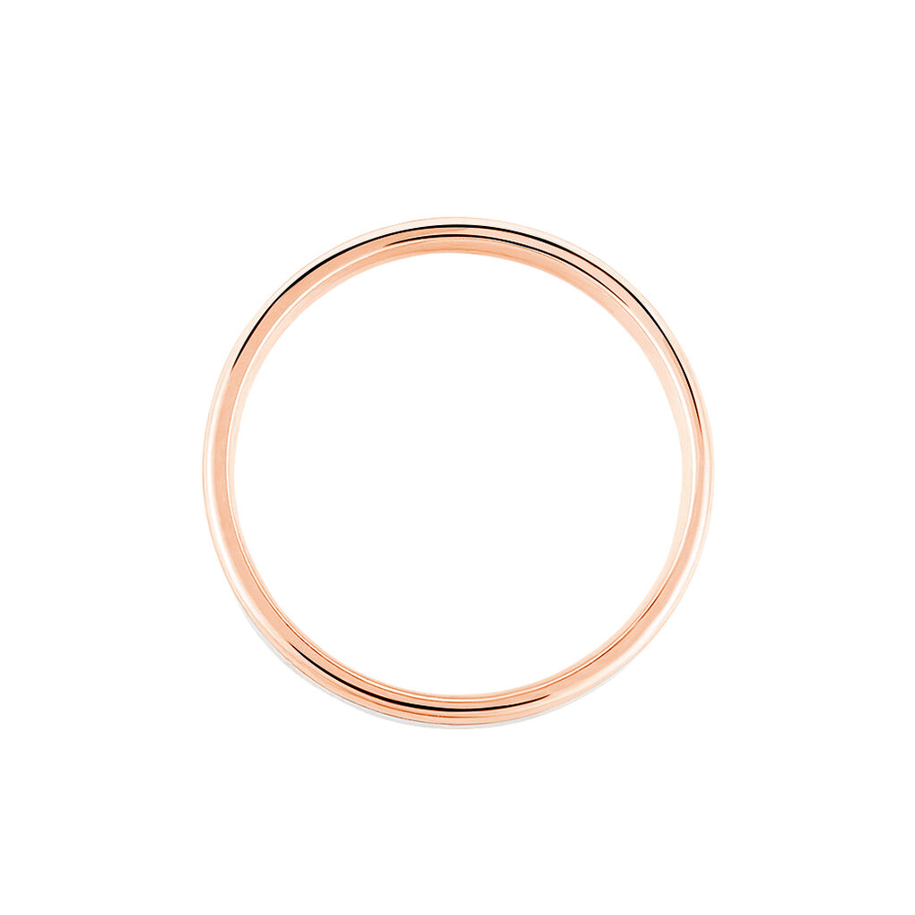 Alliance Hevan Ruban Or Bicolore - Alliances Unisex | Histoire d&rsquo;Or