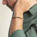 Bracelet Boules Acier Gris Labhras - Bracelets fantaisie Homme | Histoire d’Or