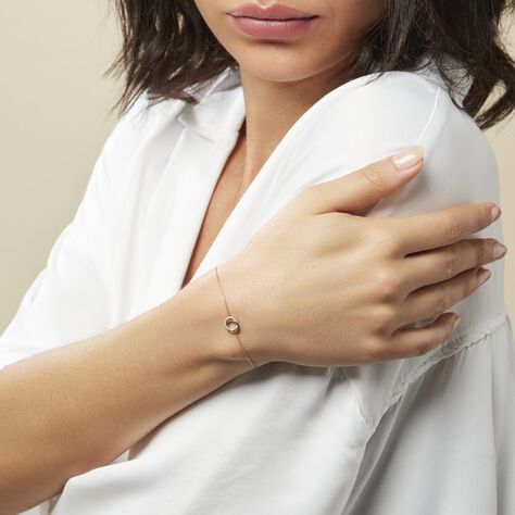 Bracelet Absolu Or Bicolore Diamant - Bracelets Femme | Histoire d’Or