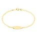 Bracelet Identitée Marcel Or Jaune - Bracelets Communion Enfant | Histoire d’Or