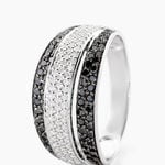 Bague Cihan Or Blanc Diamant - Bagues avec pierre Femme | Histoire d&rsquo;Or