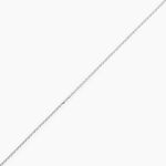 Cha&icirc;ne Igoa Maille For&ccedil;at Diamantee Or Blanc - Chaines Femme | Histoire d&rsquo;Or