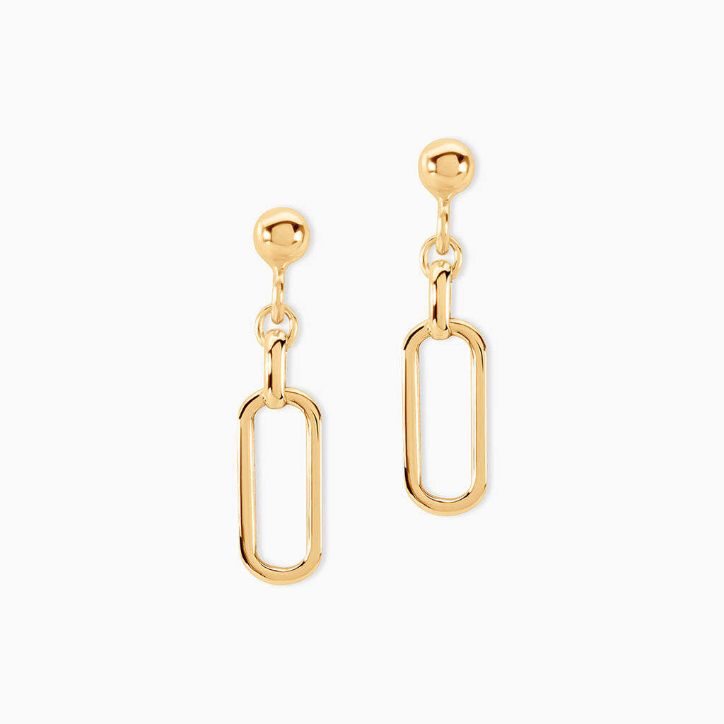 Boucles D'oreilles Pendantes Escape Or Jaune - Boucles d'oreilles pendantes Femme | Histoire d&rsquo;Or