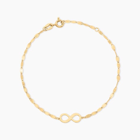 Bracelet Aulnie Argent Dor&eacute; A L'Or 750/1000 - F&ecirc;te des m&egrave;res Femme | Histoire d&rsquo;Or