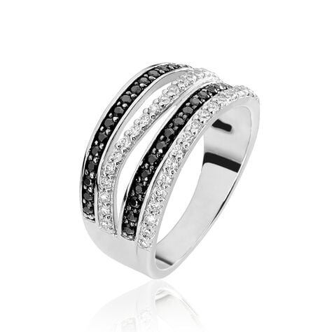 Bague Leticia Argent Oxyde De Zirconium - Bagues avec pierre Femme | Histoire d&rsquo;Or