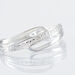 Bague Solena Or Blanc Diamant - Bagues avec pierre Femme | Histoire d’Or