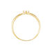 Bague Harmonia Or Jaune Oxyde De Zirconium - Bagues solitaires Femme | Histoire d’Or