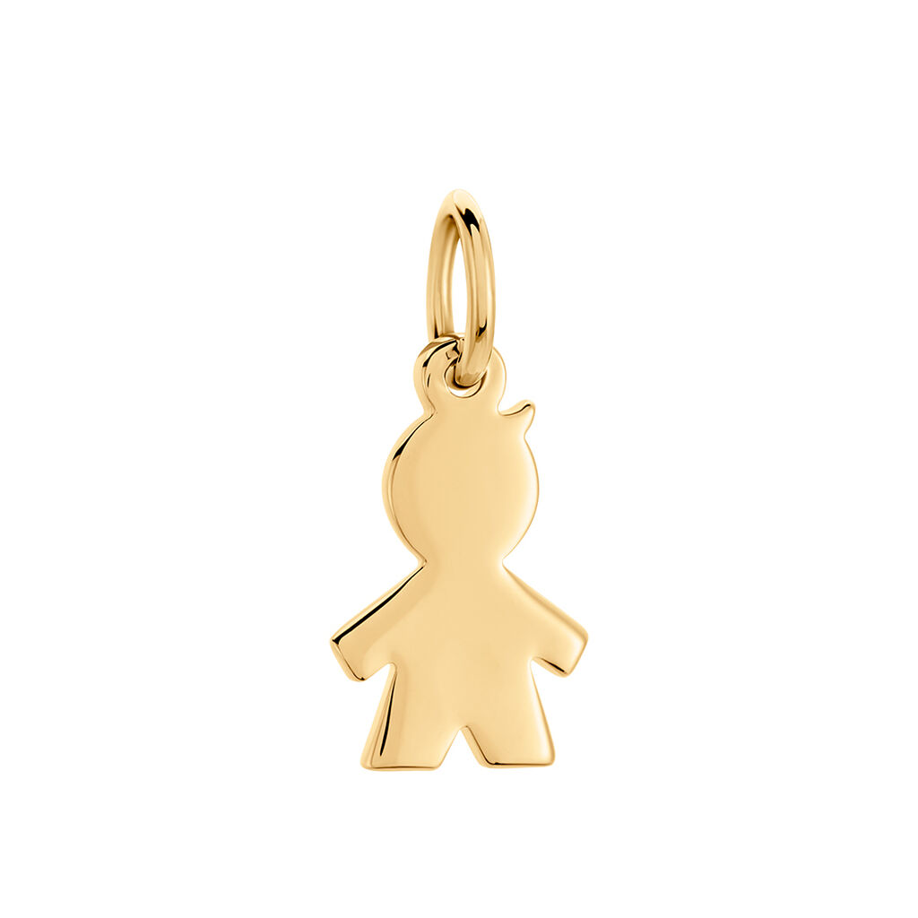 Pendentif Kids Plaque Or Doré - Pendentifs Femme | Histoire d’Or
