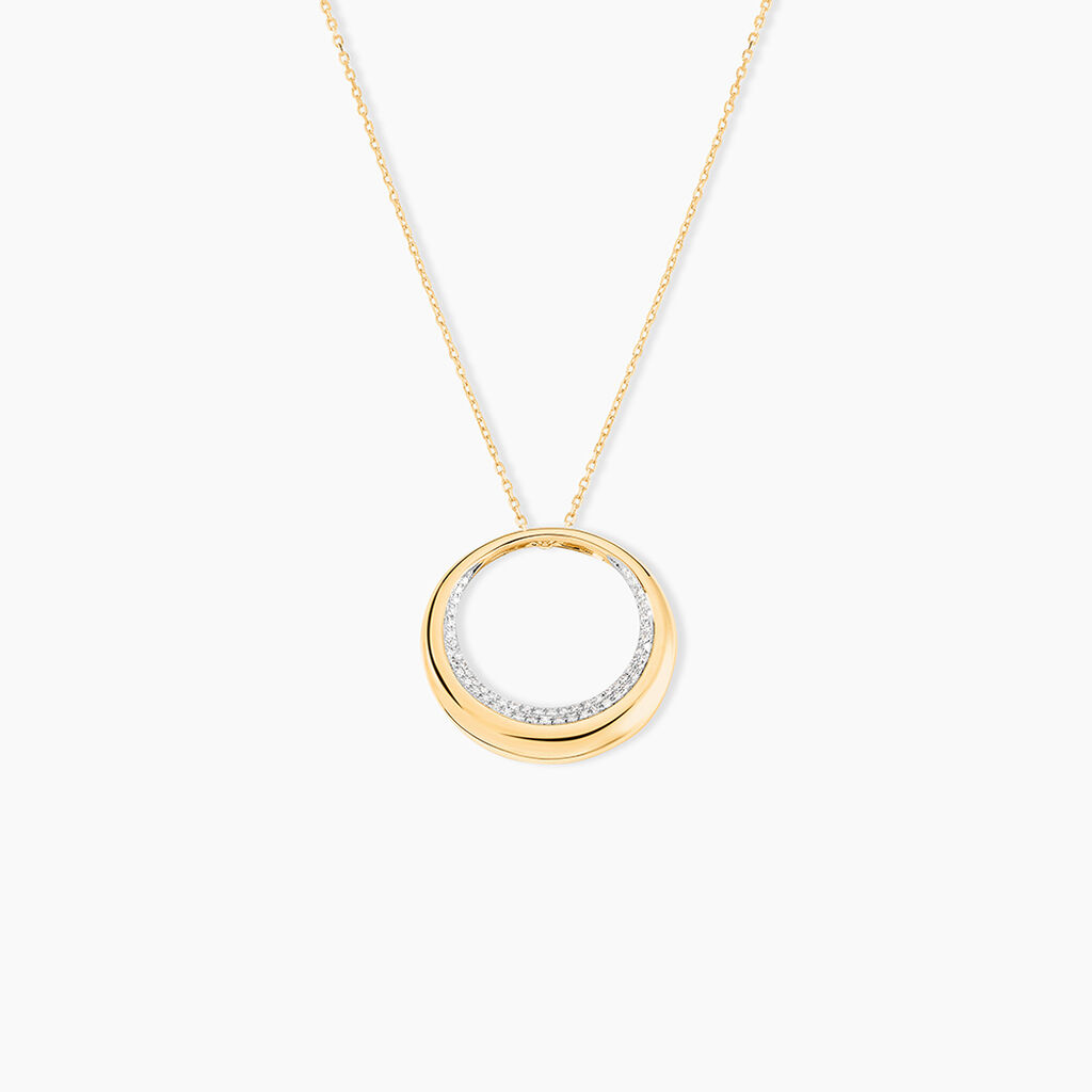 Collier Batoul Or Jaune Diamant - Colliers Femme | Histoire d&rsquo;Or