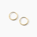 Cr&eacute;oles Valerina Or Jaune - Boucles d'oreilles cr&eacute;oles Famille | Histoire d&rsquo;Or