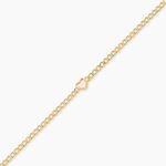 Bracelet Sweetheart Argent Dor&eacute; A L'Or 750/1000 Nacre - F&ecirc;te des m&egrave;res Femme | Histoire d&rsquo;Or