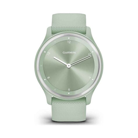 Montre Garmin Vivomove Sport Vert - Montres connect&eacute;es Femme | Histoire d&rsquo;Or