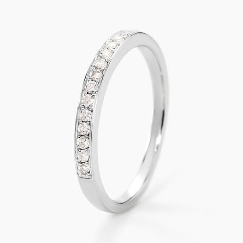 Alliance Rhea Or Blanc Diamant - Bijoux Femme | Histoire d&rsquo;Or