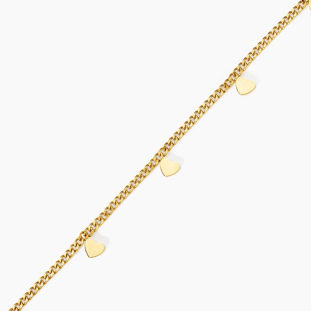 Bracelet Lady Chic Acier Jaune - Nouveautés Femme | Histoire d’Or