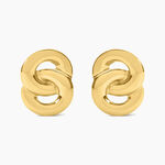 Bijoux D'Oreilles Nancie Acier Dor&eacute; - Boucles d'oreilles fantaisie Femme | Histoire d&rsquo;Or