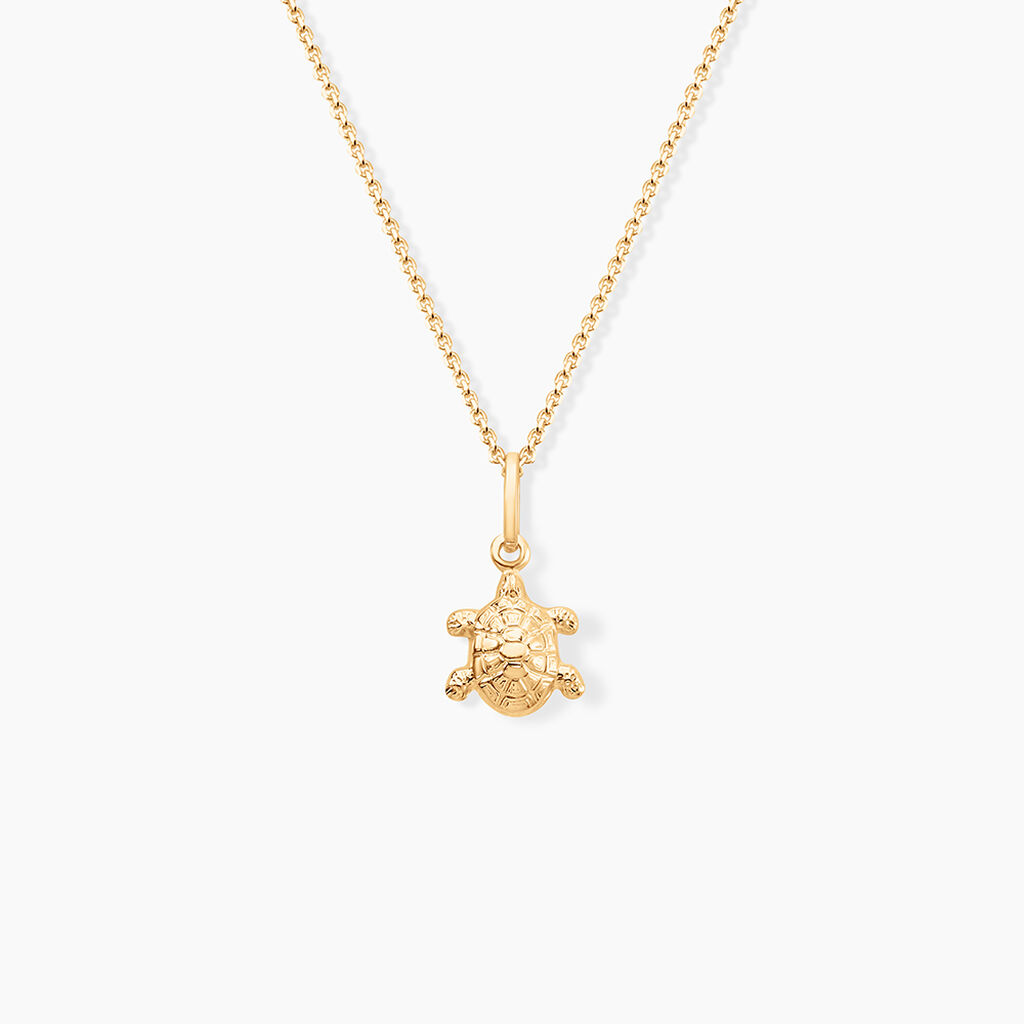 Pendentif Kalinka Tortue Or Jaune - Pendentifs Famille | Histoire d&rsquo;Or