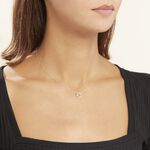 Collier Or Blanc Tresha Diamants - Colliers Femme | Histoire d&rsquo;Or