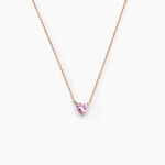 Collier Kelvyn Argent Rose Oxyde De Zirconium - Colliers fantaisie Femme | Histoire d&rsquo;Or