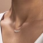 Collier Alexine Or Jaune Oxyde De Zirconium - Colliers Femme | Histoire d&rsquo;Or