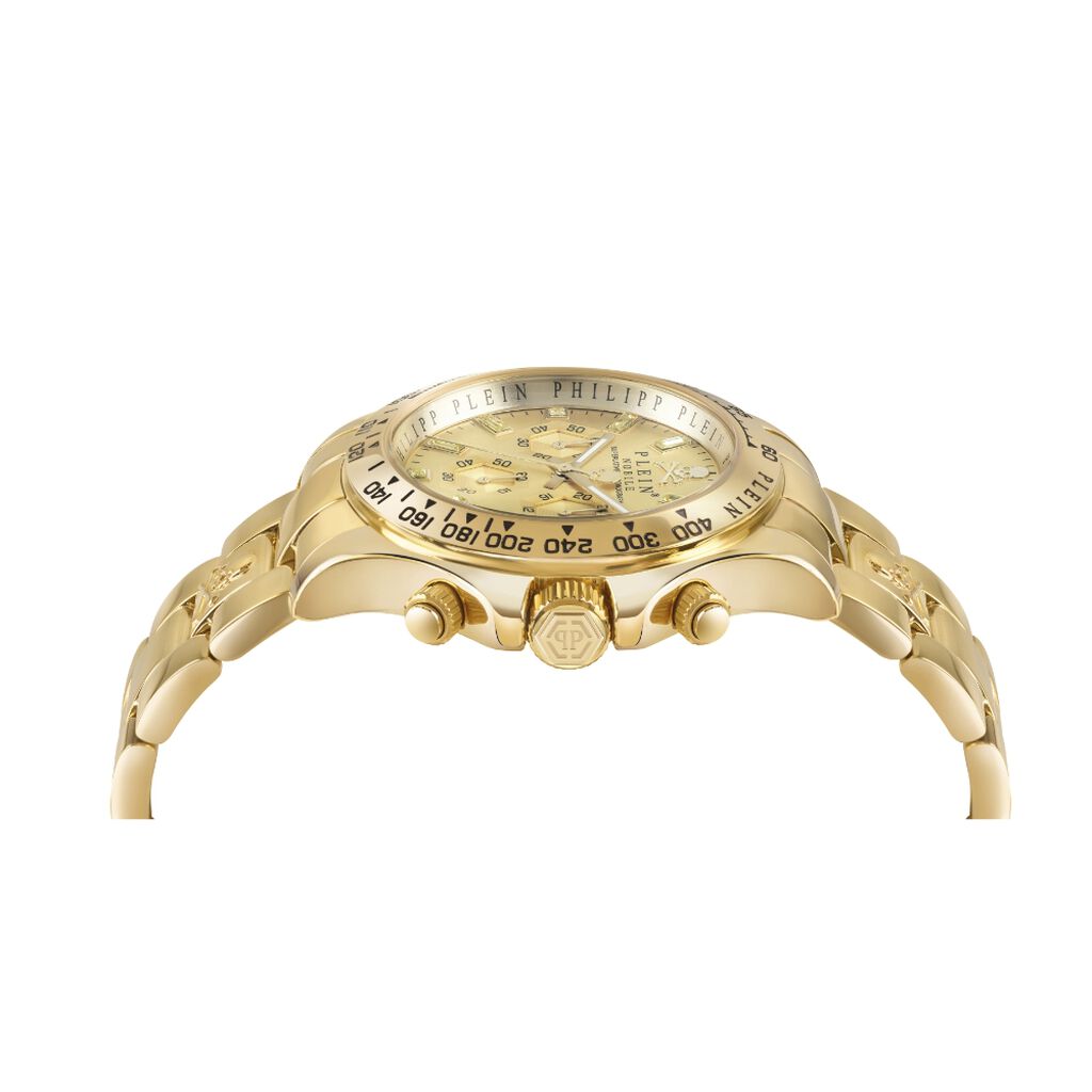 Montre Philipp Plein Nobile Dor&eacute; - Id&eacute;es cadeaux Homme | Histoire d&rsquo;Or