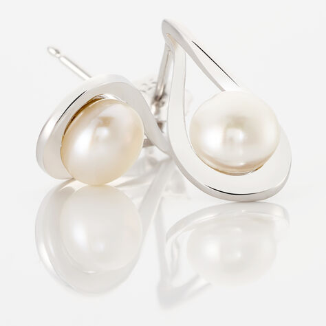 Boucles d'Oreilles Perle - Julien D'Orcel