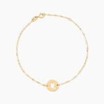 Bracelet Columban Or Jaune - Bracelets Communion Famille | Histoire d&rsquo;Or