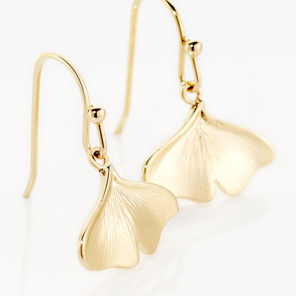 Boucles D'oreilles Pendantes Brita Plaqué Or Jaune - Boucles d'oreilles fantaisie Femme | Histoire d’Or