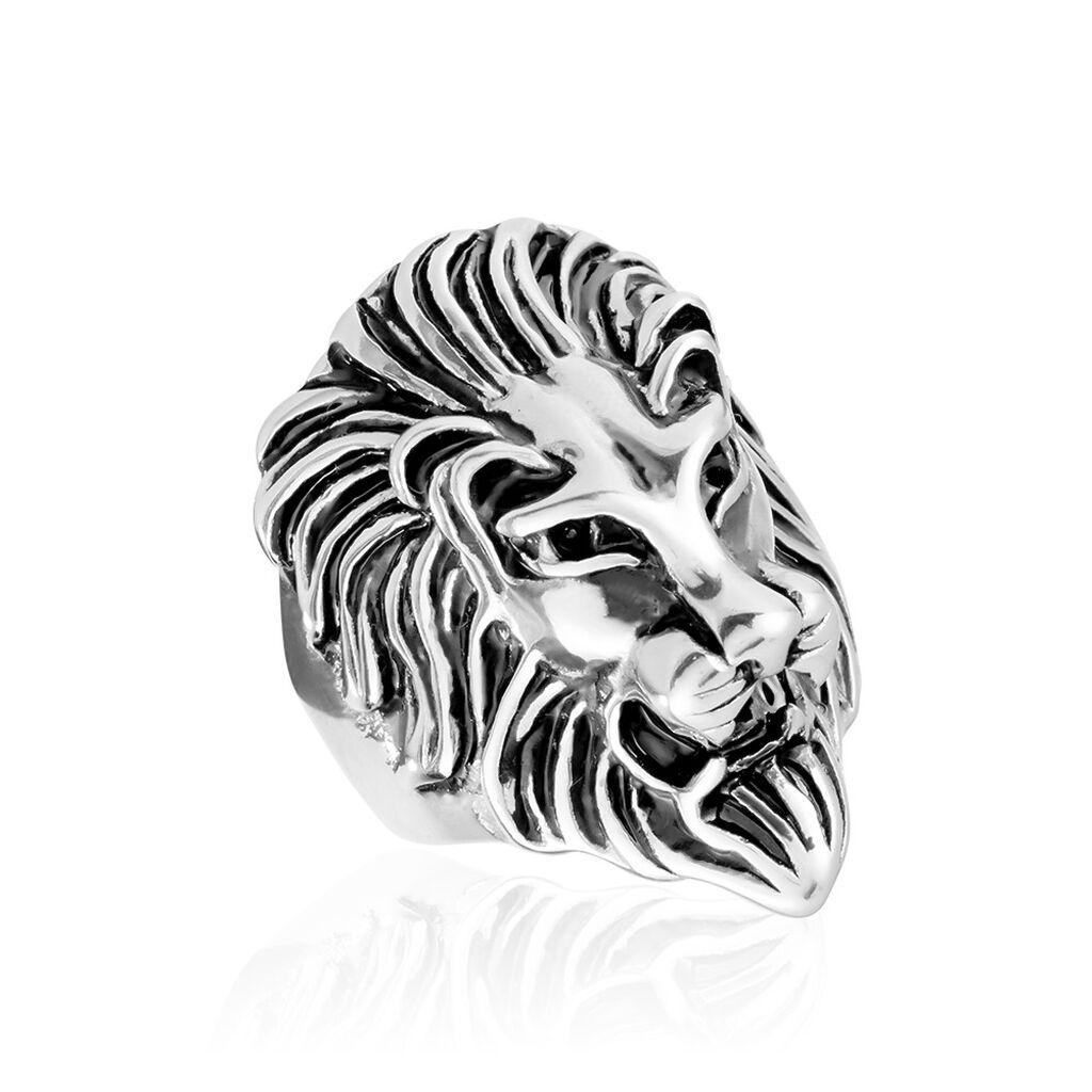 Bague Acier Gris Japeth - Bagues fantaisie Homme | Histoire d’Or