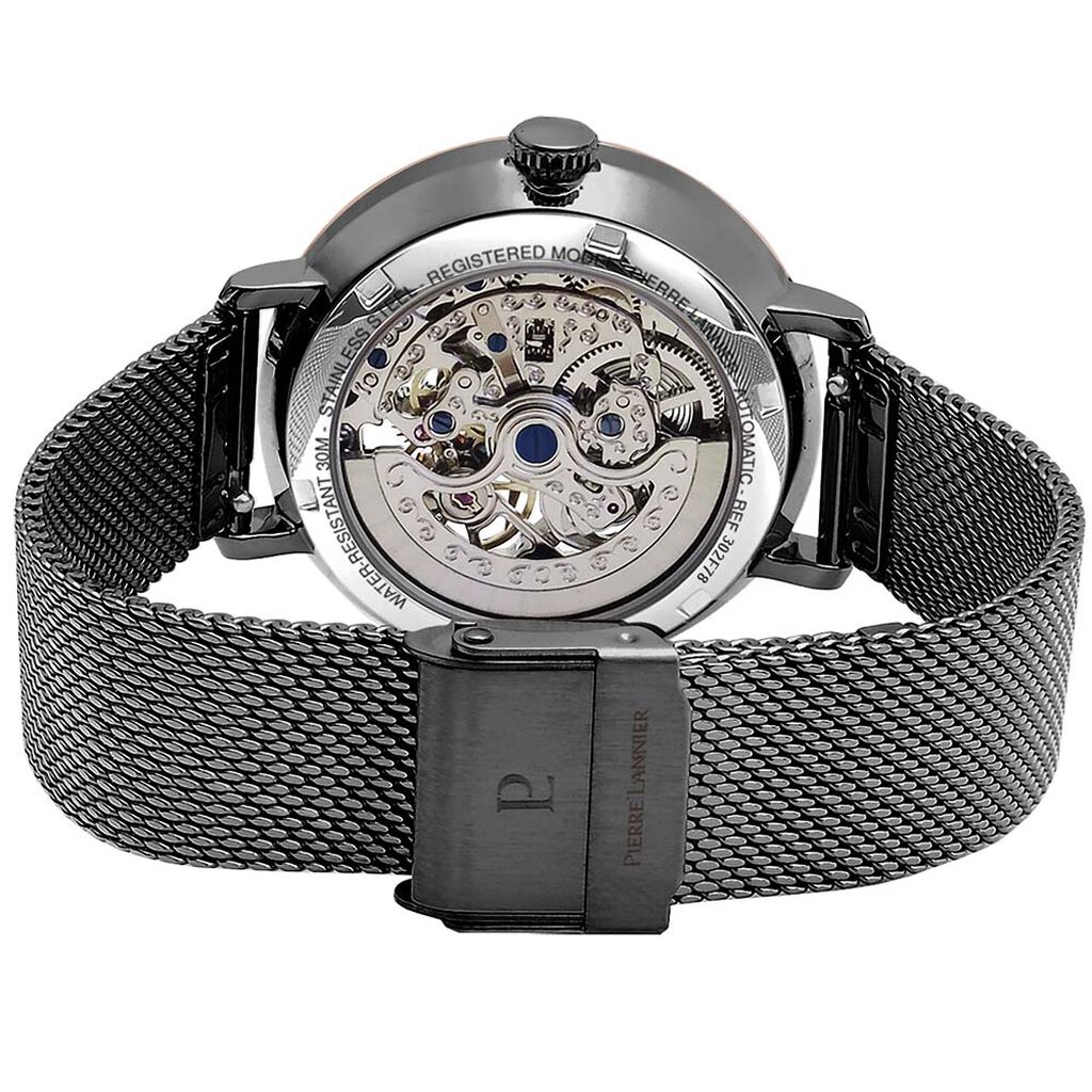 Montre Pierre Lannier Celeste Noir - Montres Femme | Histoire d&rsquo;Or