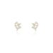 Boucles D'oreilles Puces Glorinda Or Jaune Oxyde De Zirconium - Clous d'oreilles Femme | Histoire d’Or