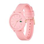 Montre Lacoste 12.12 Rose - Id&eacute;es cadeaux Femme | Histoire d&rsquo;Or