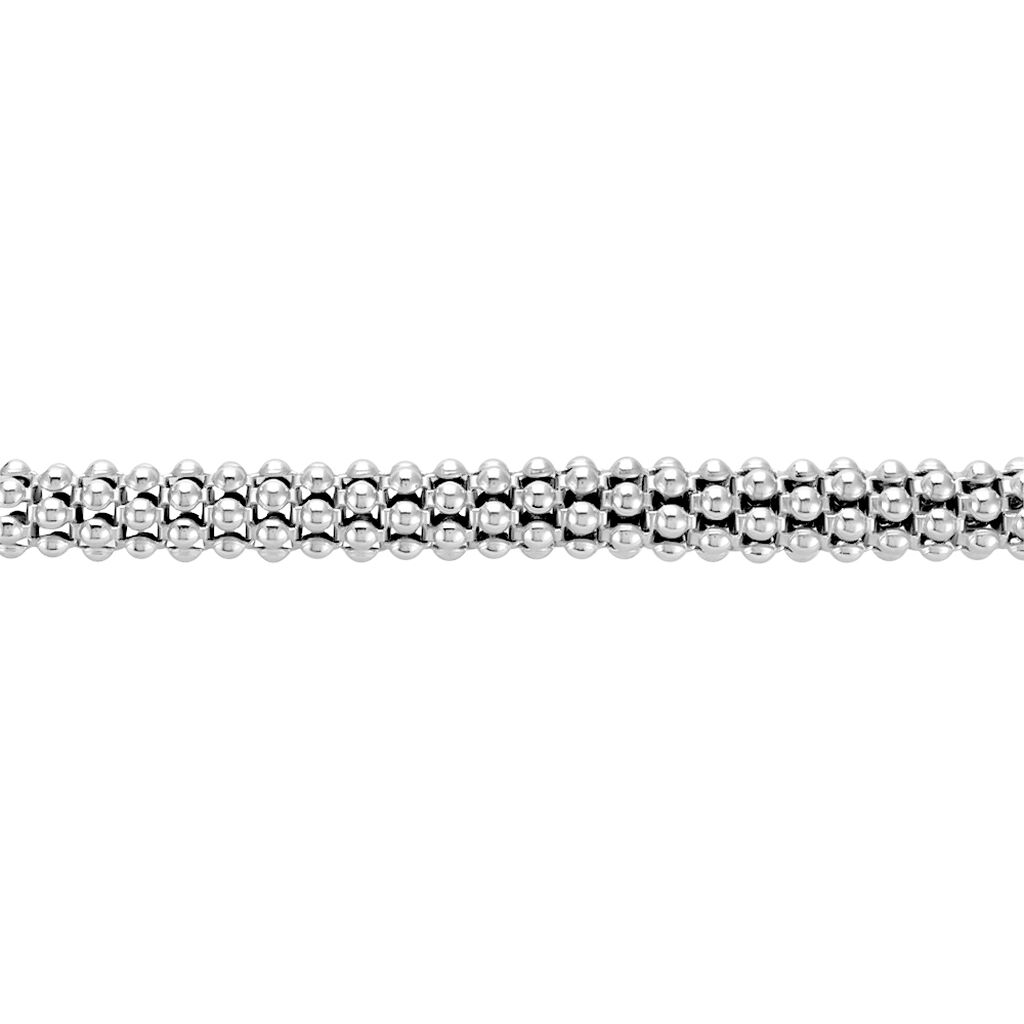 Bracelet Nahila Argent Blanc - Bracelets chaîne Femme | Histoire d’Or