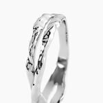 Bague Paros Argent Blanc - Bagues fantaisie Femme | Histoire d&rsquo;Or