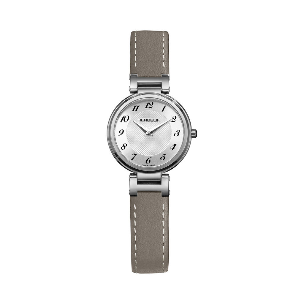 Montre Herbelin Lady H Argent&eacute; - Montres &eacute;tanches Femme | Histoire d&rsquo;Or