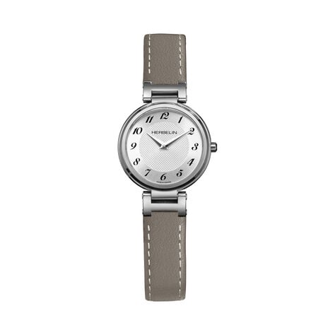 Montre Herbelin Lady H Argent&eacute; - Montres &eacute;tanches Femme | Histoire d&rsquo;Or