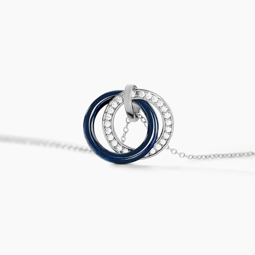 Collier Grizzel Argent Céramique Oxyde - Colliers fantaisie Femme | Histoire d’Or