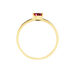 Bague Rhodolite Fever Or Jaune Rhodolite - Bagues solitaires Femme | Histoire d’Or