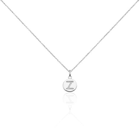 Collier Argent Eugenien Oxydes De Zirconium - Colliers fantaisie Femme | Histoire d’Or