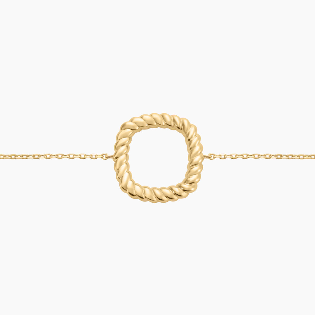 Bracelet Monifa Plaque Or Jaune - Bracelets Femme | Histoire d&rsquo;Or