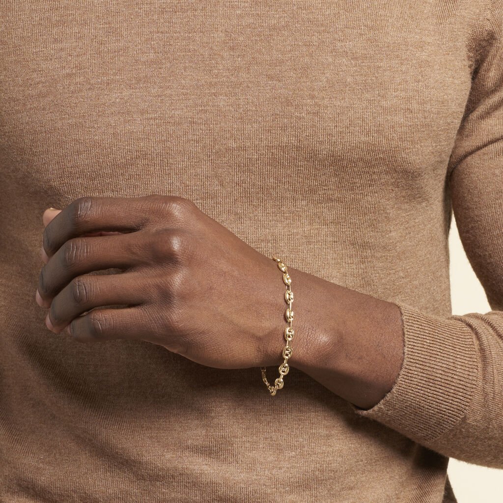 Bracelet Maille Dami Or Jaune - Bracelets chaîne Femme | Histoire d’Or