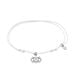 Bracelet Naxos Argent Blanc - Bracelets cordon Femme | Histoire d’Or