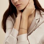 Bracelet Eira Argent Tricolore - Bracelets cha&icirc;ne Femme | Histoire d&rsquo;Or